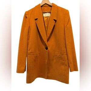 VTG Dana Buchman 100% Cashmere Blazer Coat Wool Cashmere Jacket 8